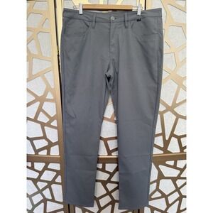 Travis Mathew Pants Open To Close 5 Pocket Golf Mens 36 X 32 Gray Stretch 1MT435